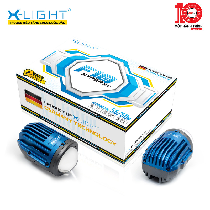 BI GẦM X-LIGHT F10 HYPER 2.0